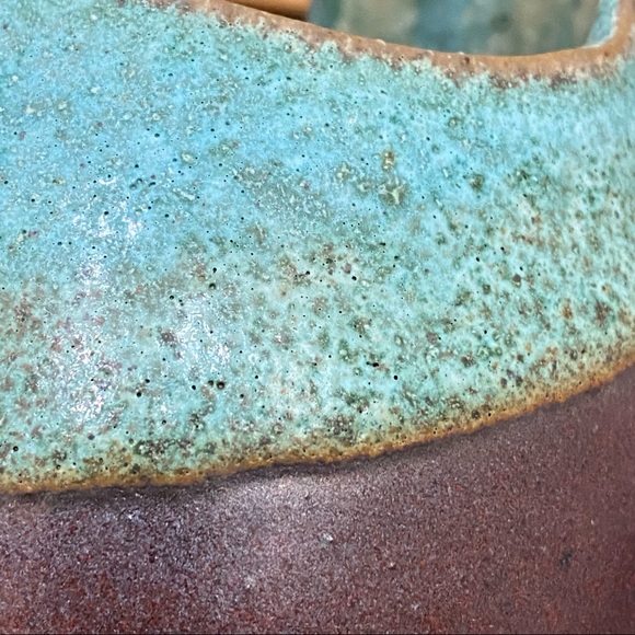 Fabrile Studios Big Bear CA Pottery 6.5”Pitcher Vase - Picture 13 of 15